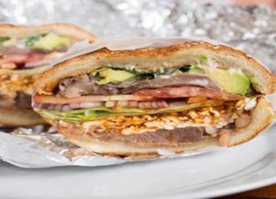 آشنایی با طرز تهیه ساندویچ زبان مکزیکی